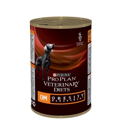 Purina OM Obesity Management Ветеринарная диета консервы для собак при ожирении 400 гр. 